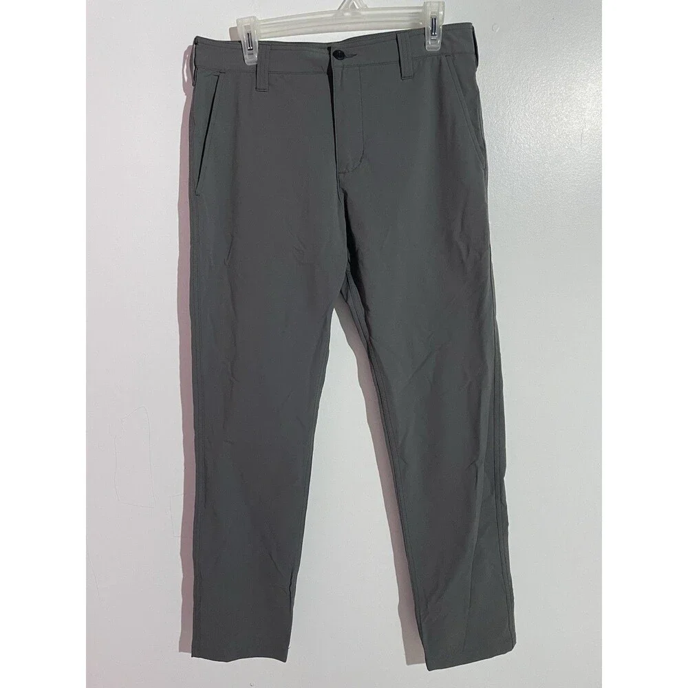 American Giant Pants 32x32 Gray Brigade Nylon Stretch Casual Chino Outdoor Hiker